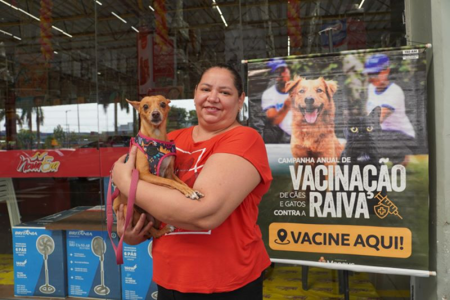 Prefeitura estende campanha antirrábica animal até 31 de março com vacinação em 41 pontos fixos